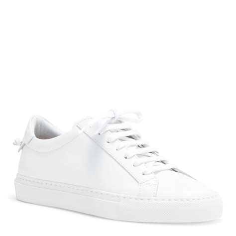 givenchy white leather sneakers.